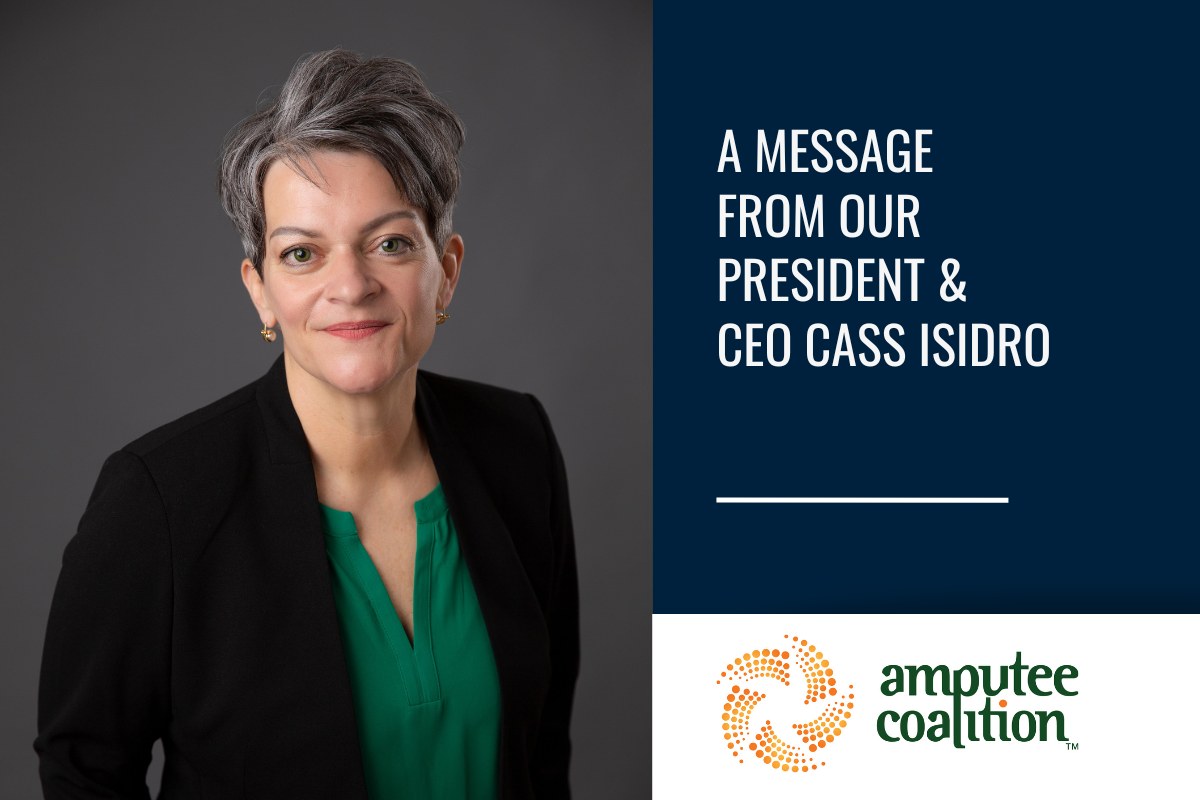 A Message from the President & CEO, Cass Isidro